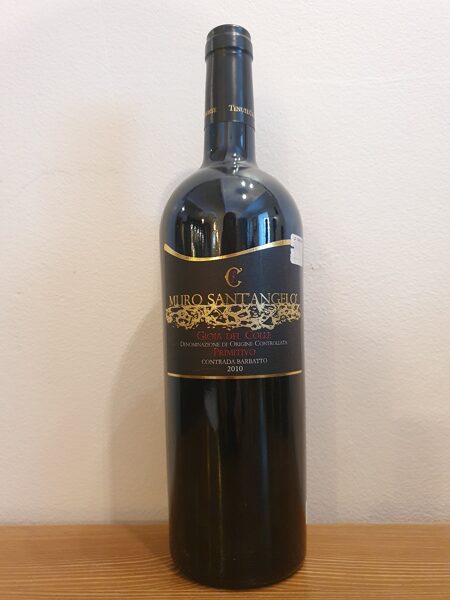 2010 Muro Sant'Angelo, Gioia del Colle, Contrada Barbatto, Primitivo, Puglia, Italy