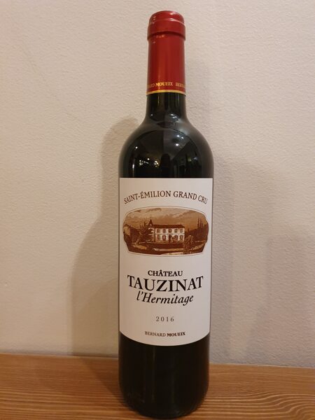 2016 Château Tauzinat l'Hermitage, Saint Émilion Grand Cru, Bordeaux, France