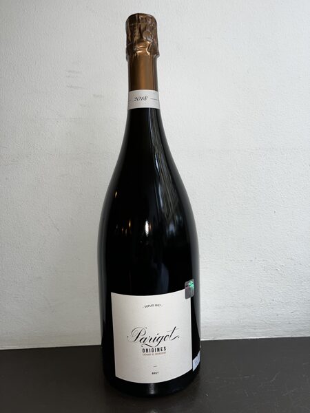 2018 Parigot, Origines, Brut, Cremant de Bourgogne, France, Magnum 1.5L